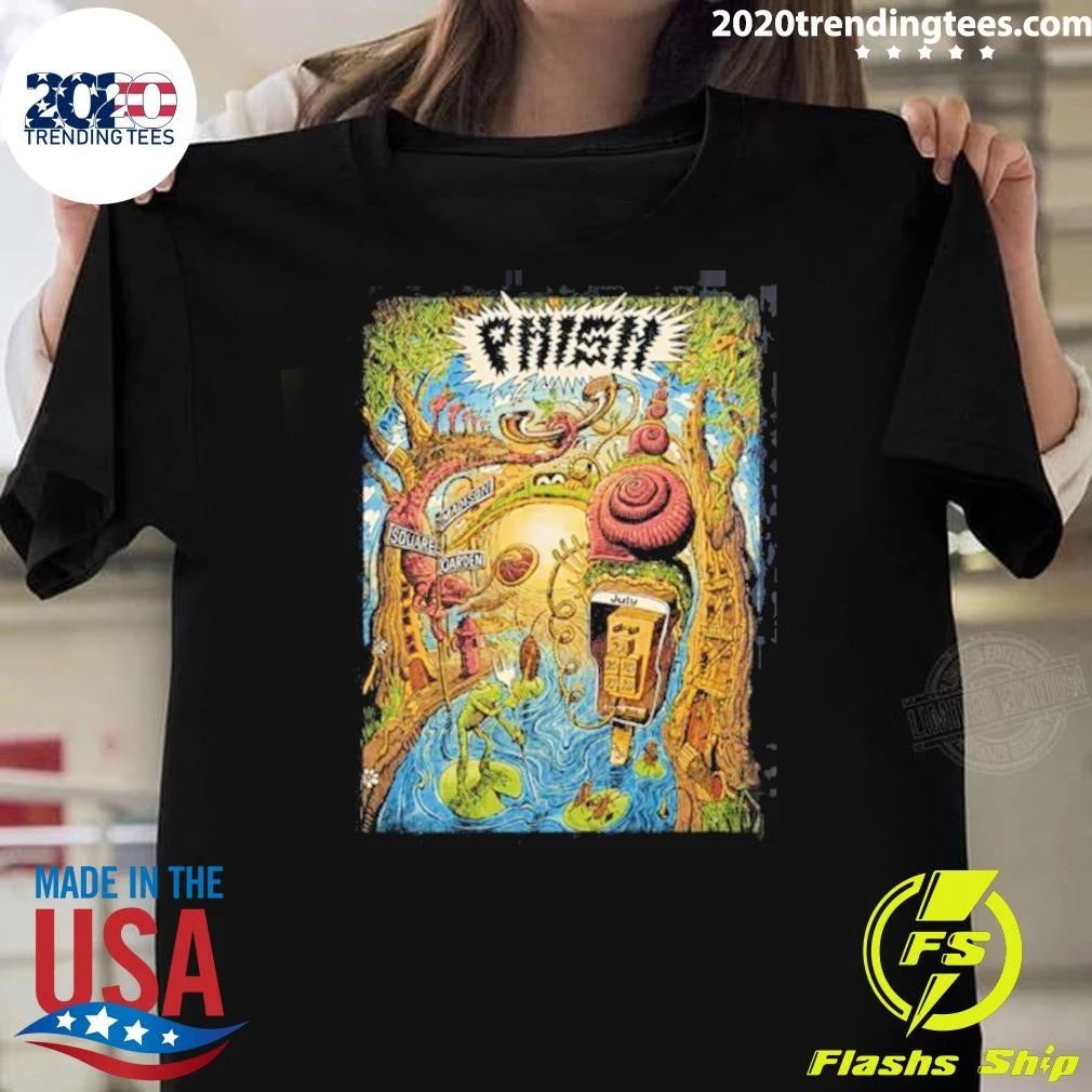 Phish Dry Goods Five Nights At Madison Square Garden New York City 2026 From July 22 To 29 2026 Fifth Edition By Maarten Donders Shirt