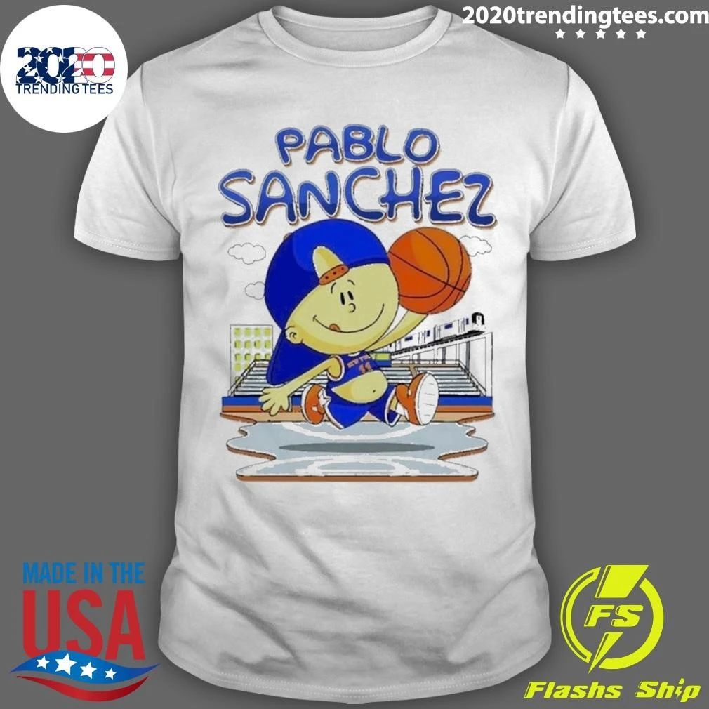 Pablo Sanchez Secret Weapon New York Basketball Vintage Shirt