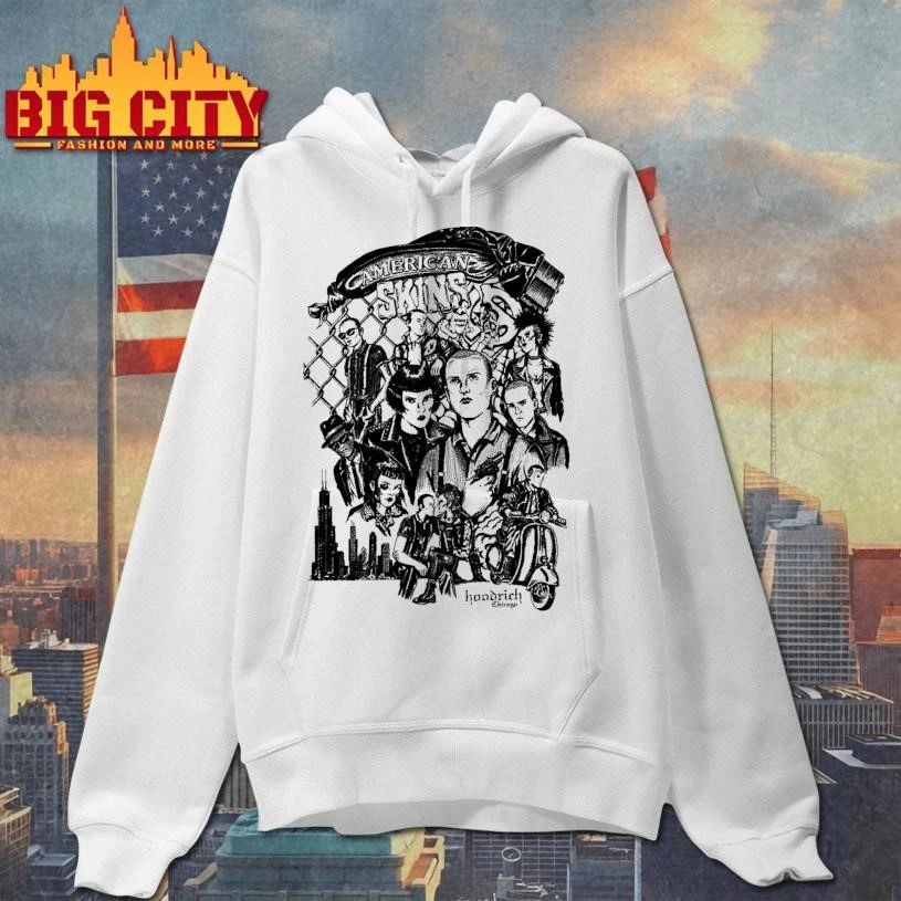 American Skins Hoodrich Chicago Punk Rock Subculture Graphic T Shirt