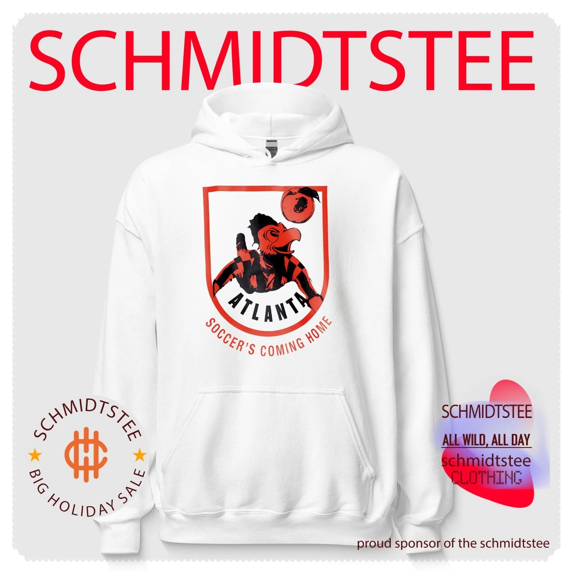 Atlanta Soccer’s Coming Home Road Trip Peach Soccer shirt