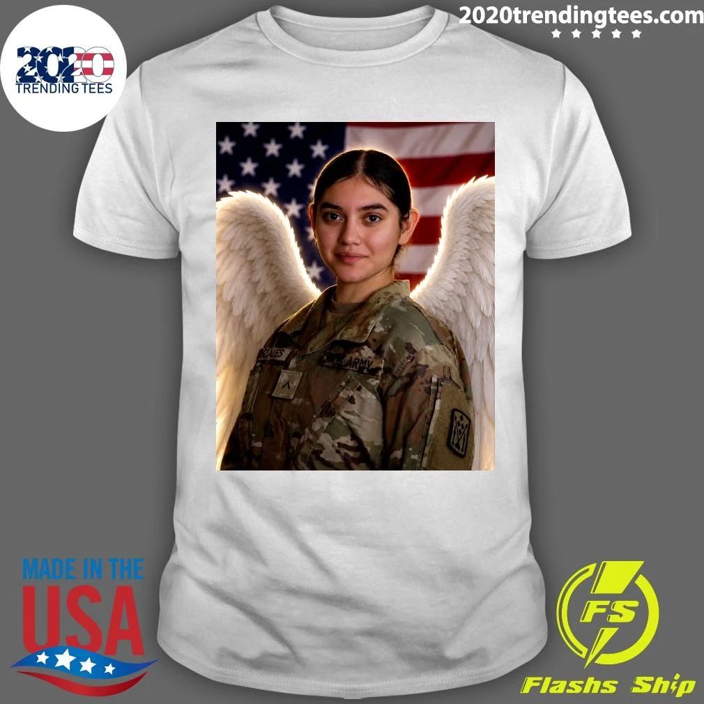 She Had Just Graduated High School Now She’s Coming Home Draped In An American Flag Shirt