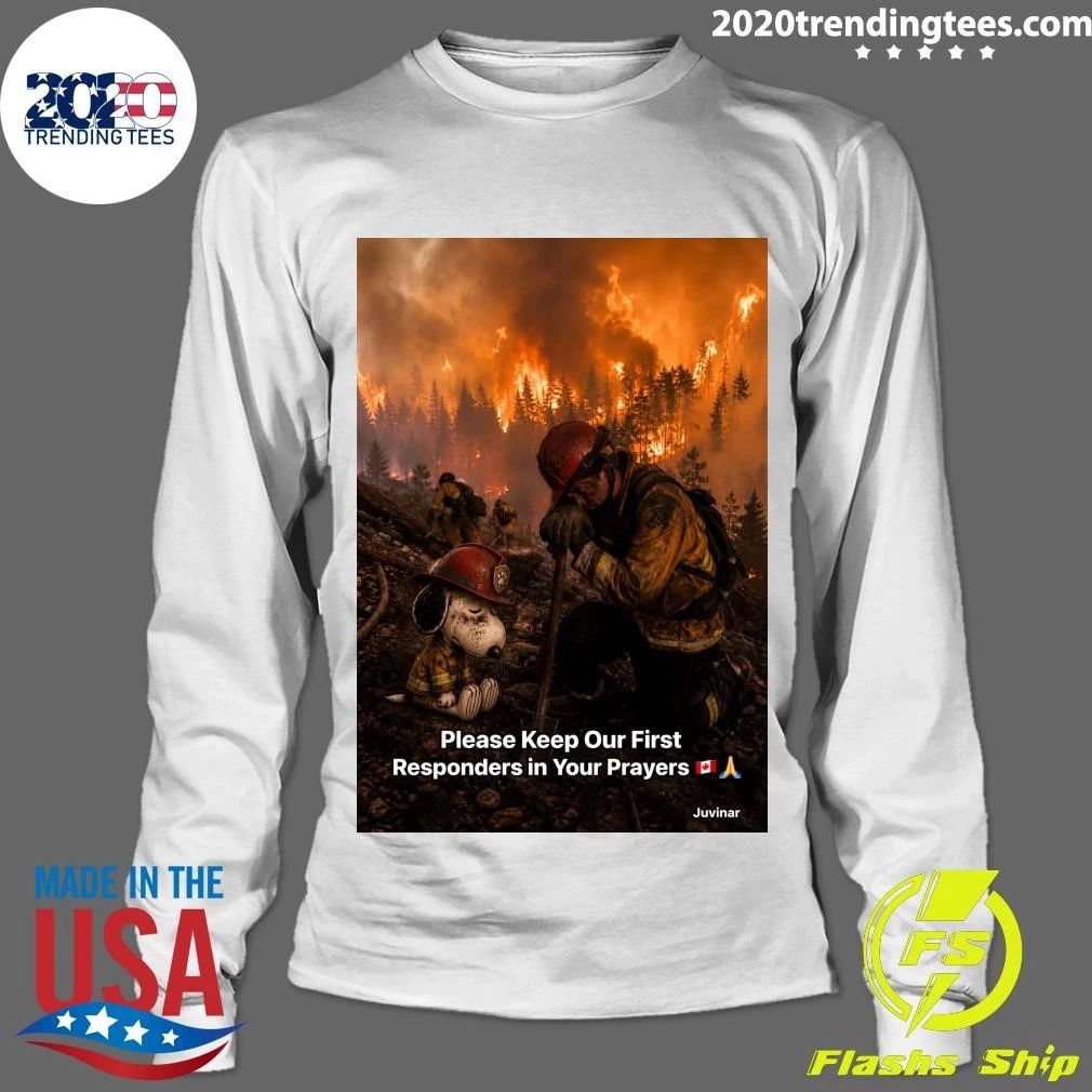 Please Keep Our First Responders in Your Prayers Shirt