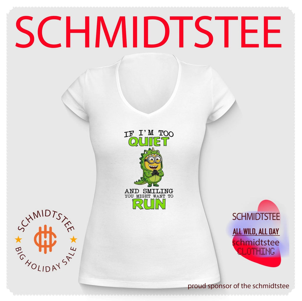 If I’m too quiet and smilling you might want to run Minion shirt
