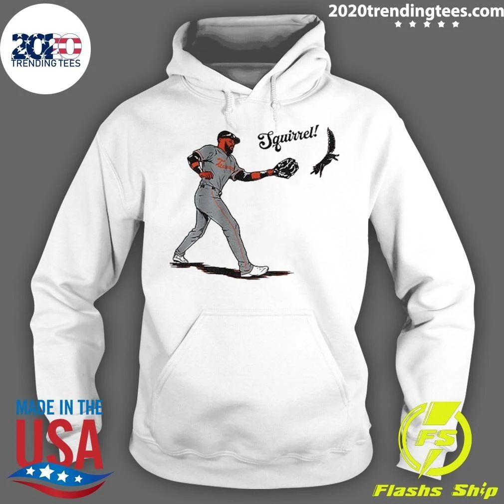 Leody Taveras Baltimore Orioles Baseball Squirrel Mlb 2026 Shirt