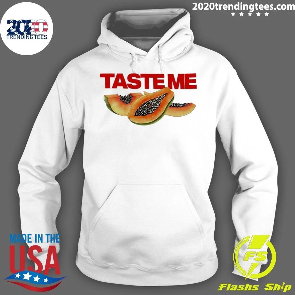 Taste Me Spicy Thoughts Papaya Fruit Food Shirt