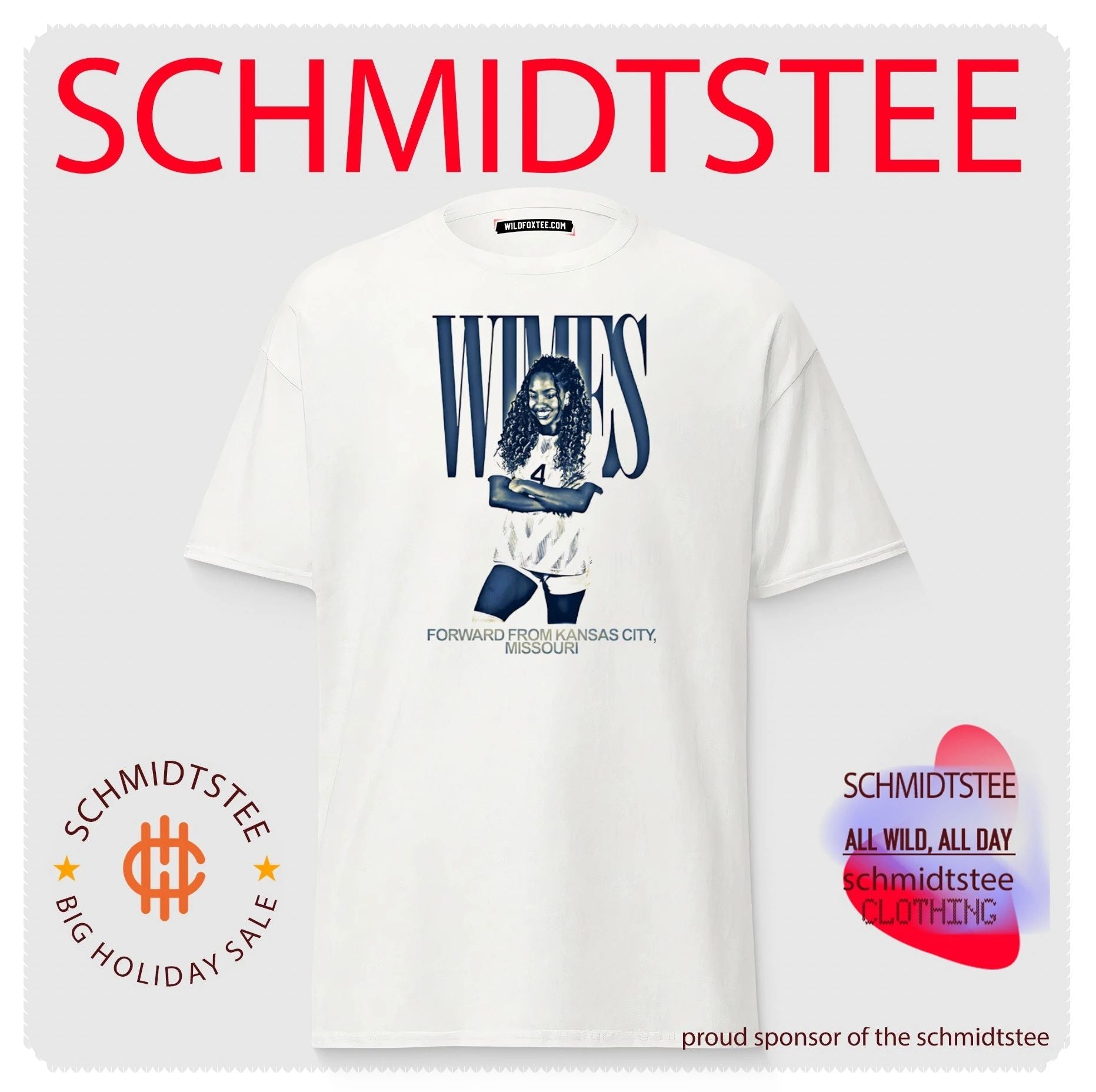 Saige Wimes Kansas City Current Forward shirt