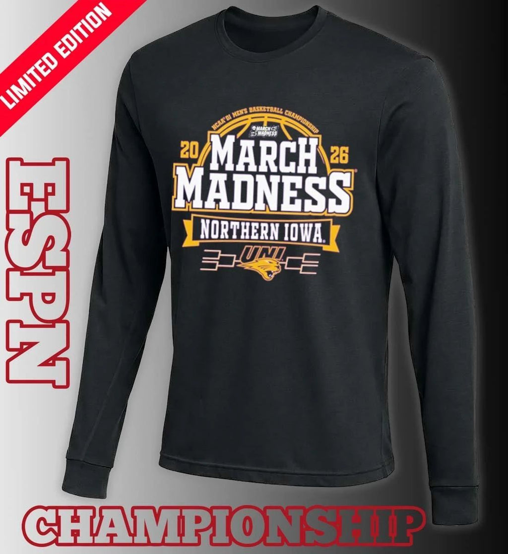 Northern Iowa Panthers 2026 Men’s Basketball March Madness Bound Shirt