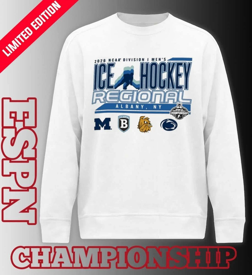 2026 NCAA DI Men’s Ice Hockey Regional – Albany, NY T-Shirt