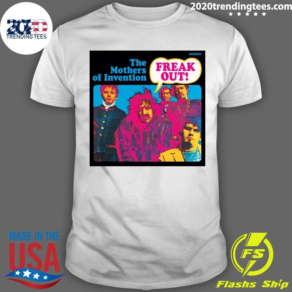 Frank Zappa On This Day in 1966, The Mothers of Invention Released Freak Out Shirt