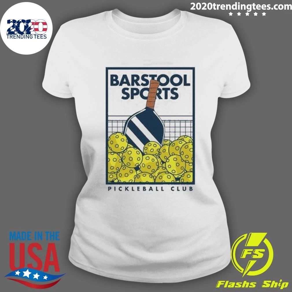 Barstool Sports Pickleball Paddle Tee Shirt