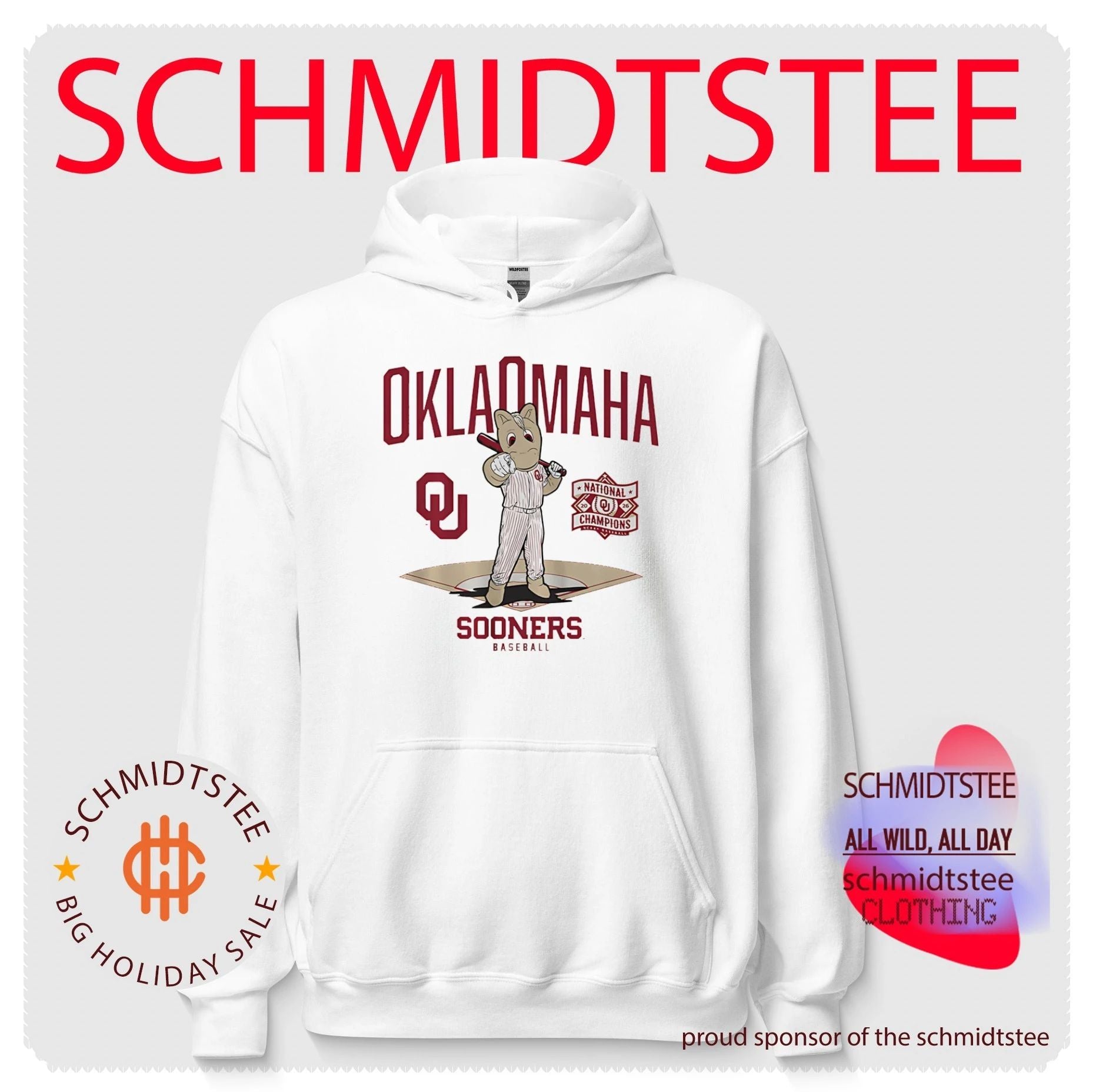 Oklahoma Sooners men’s baseball 2026 NCAA Baseball National Champions shirt