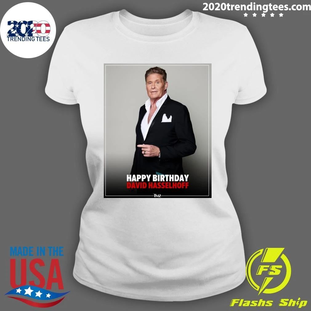 Happy birthday to David Hasselhoff Shirt