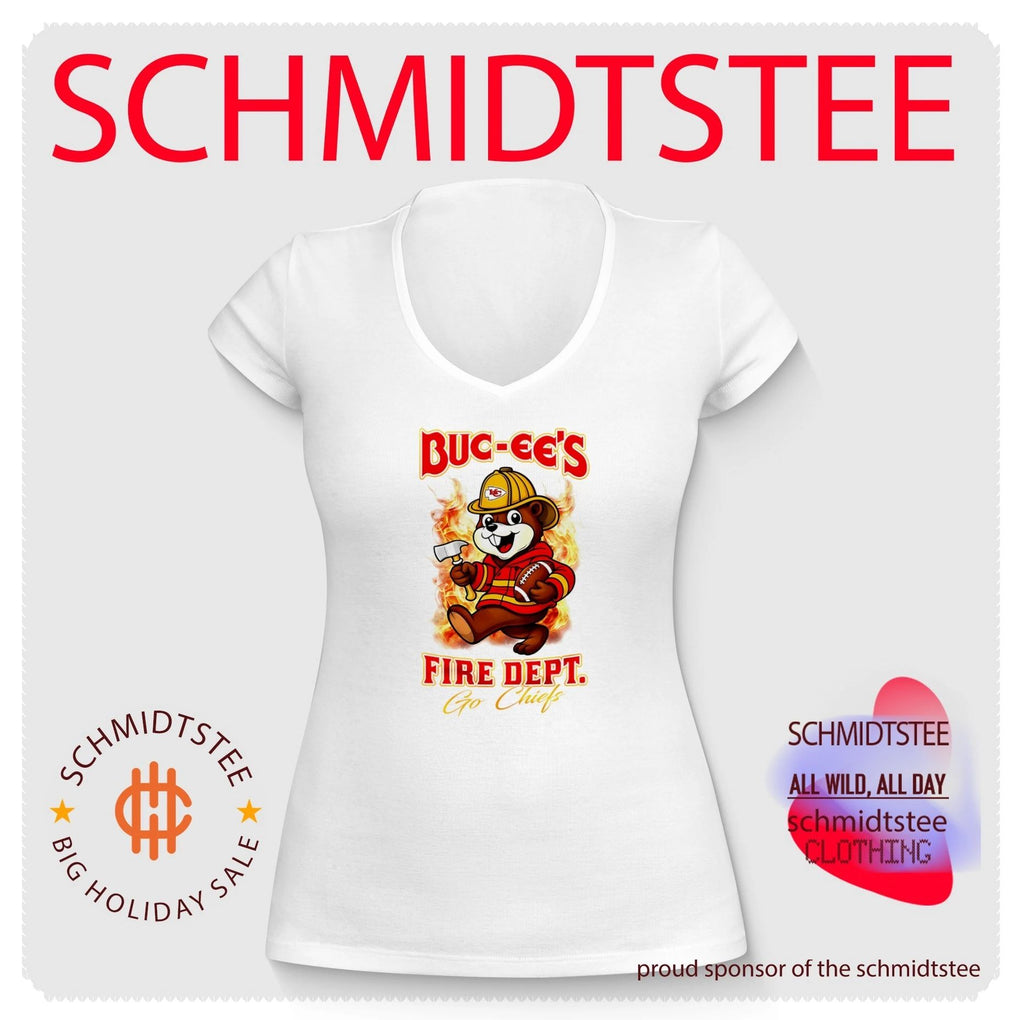 Kansas City Chiefs Buc-Ee’s Fire Dept go Bears Firefighter Strong shirt