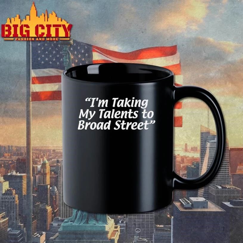 I’m Taking My Talents To Broad Street Graphic Shirt