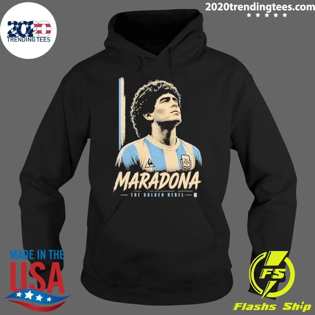 The Golden Rebel Maradona Shirt