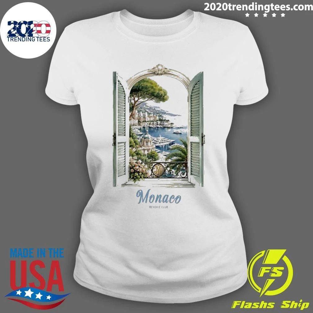 Monaco Beverie Club Travel Mediterranean Shirt