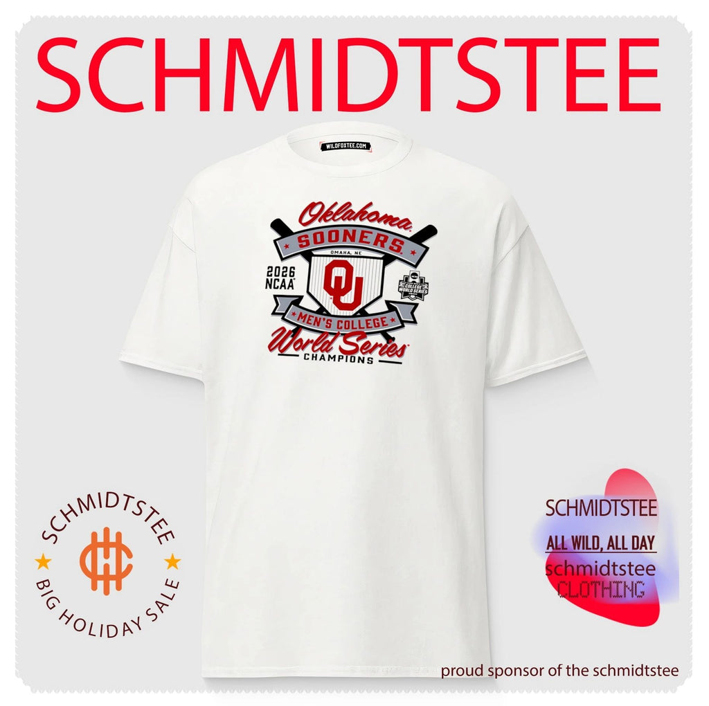 Oklahoma Sooners 2026 NCAA Baseball Men’s College World Series Champions logo shirt