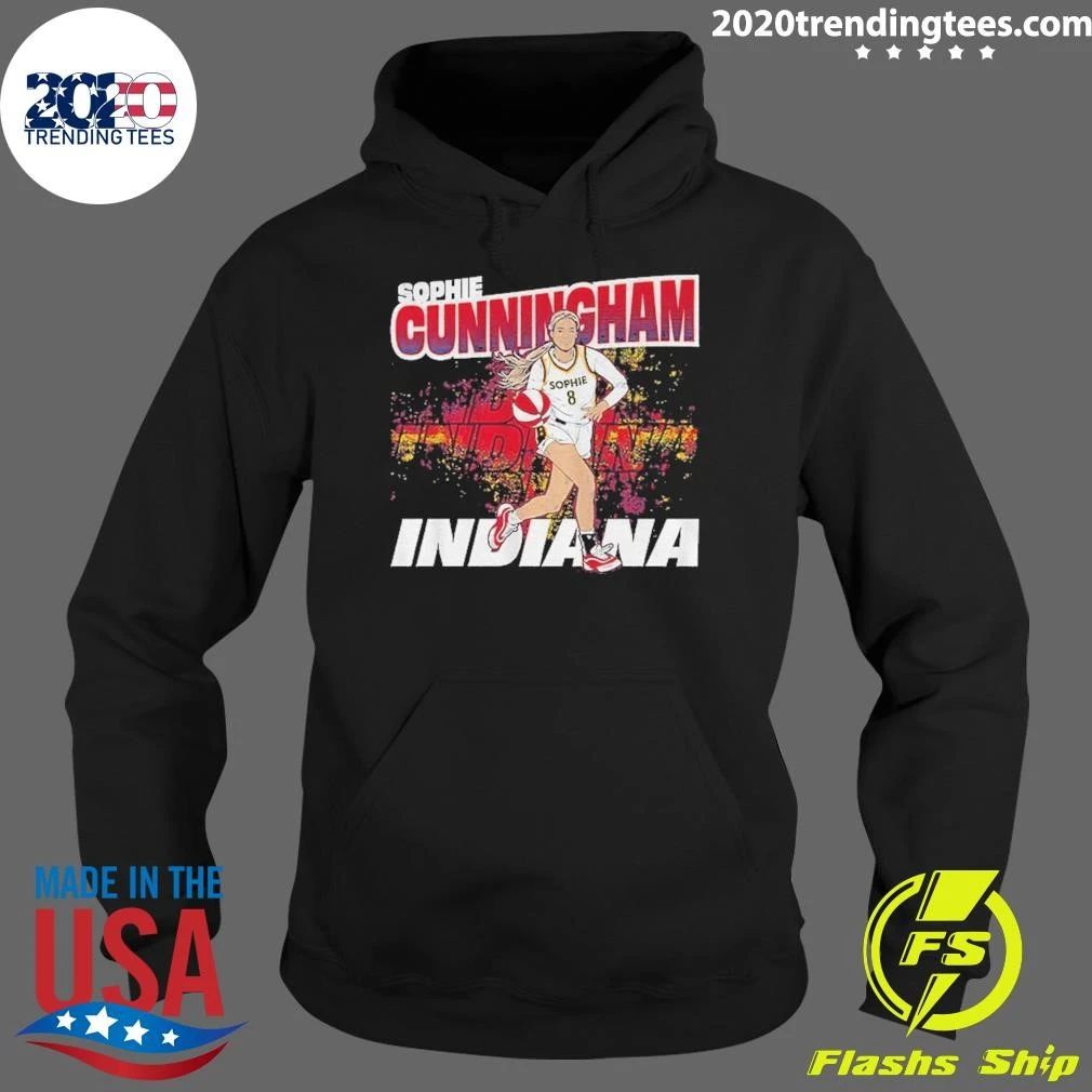Sophie Cunningham Indiana Fever Basketball Wnba Street Ball 2026 Shirt