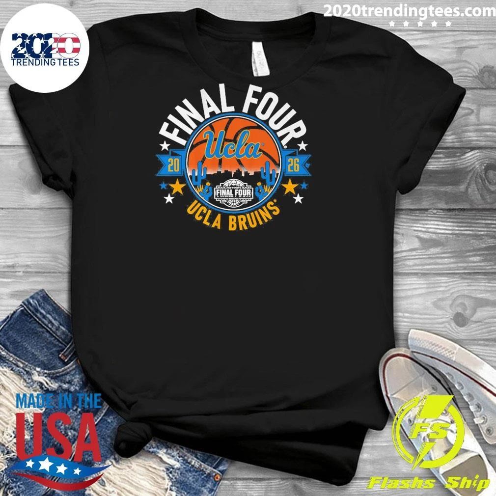 UCLA Bruins Women’s Basketball 2026 Final Four T-shirt – NCAA WBB Fan Shirt