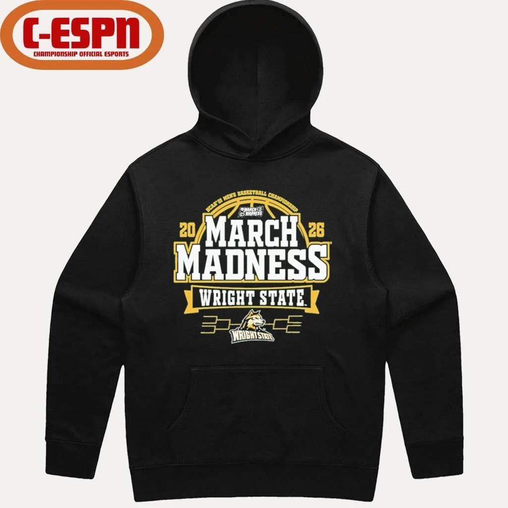 Wright State Raiders 2026 Men’s Basketball March Madness Bound Shirt
