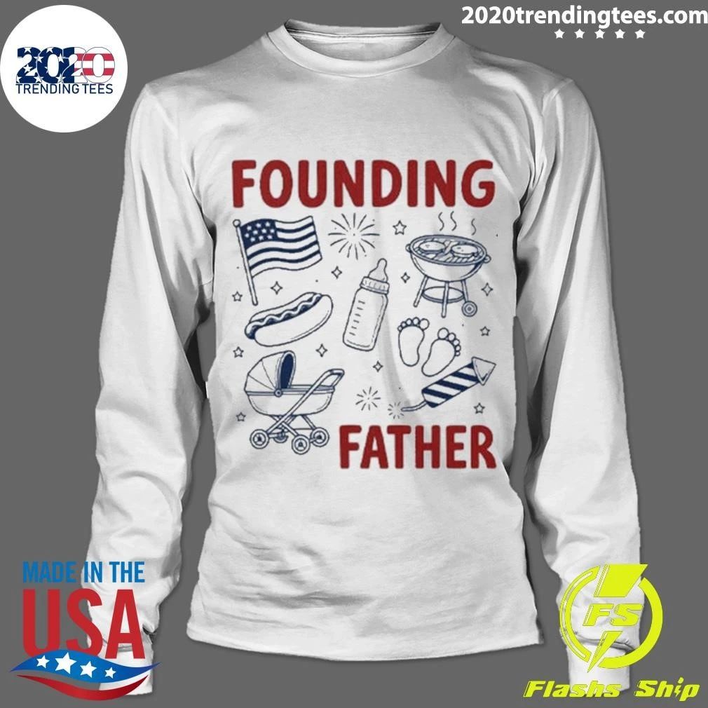 Founding Father 4th Of July 2026 Couple Shirt