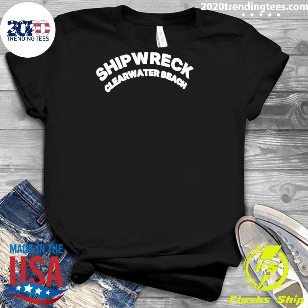 Shipwreck Clearwater Beach Florida Vacation Shirt