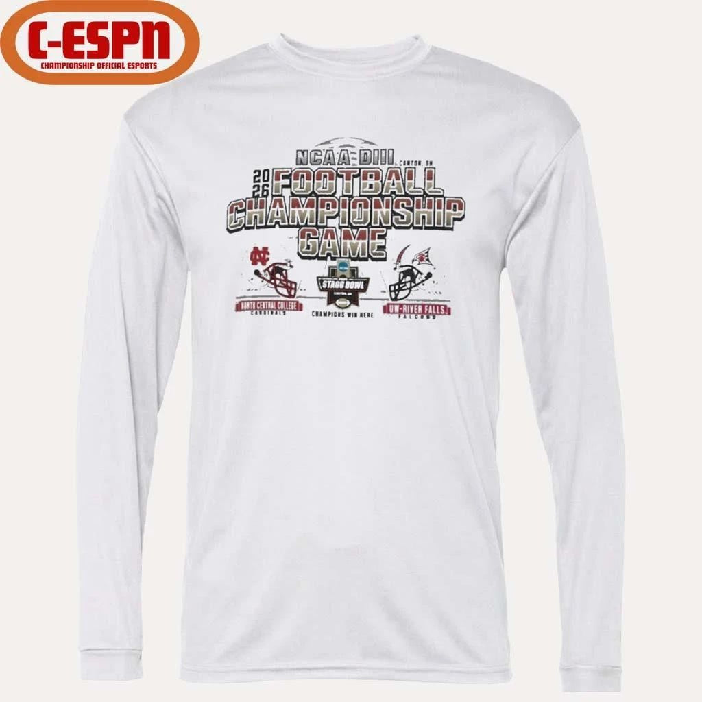 DIII Football Championship Game Shirt North Central College Vs UW-River Falls