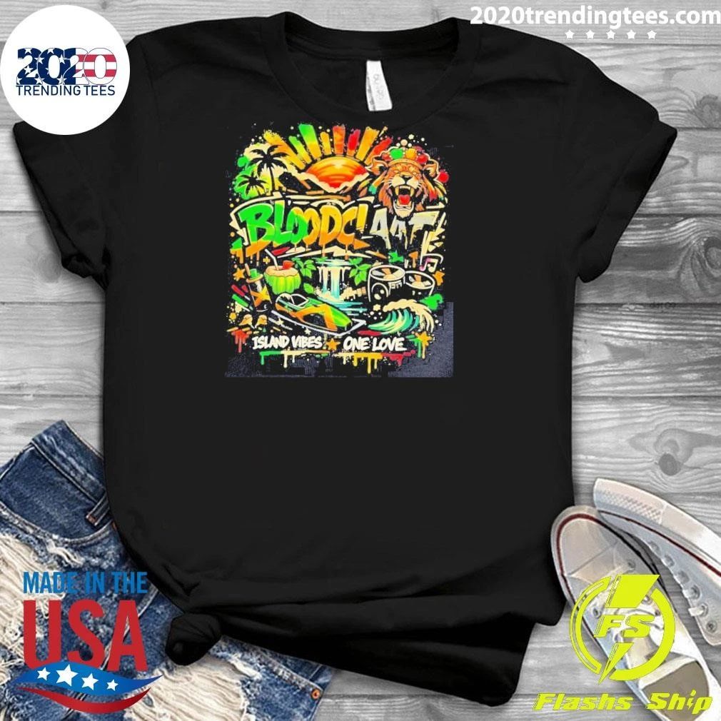 Bloodclaat Island Vibes One Love Vintage Shirt