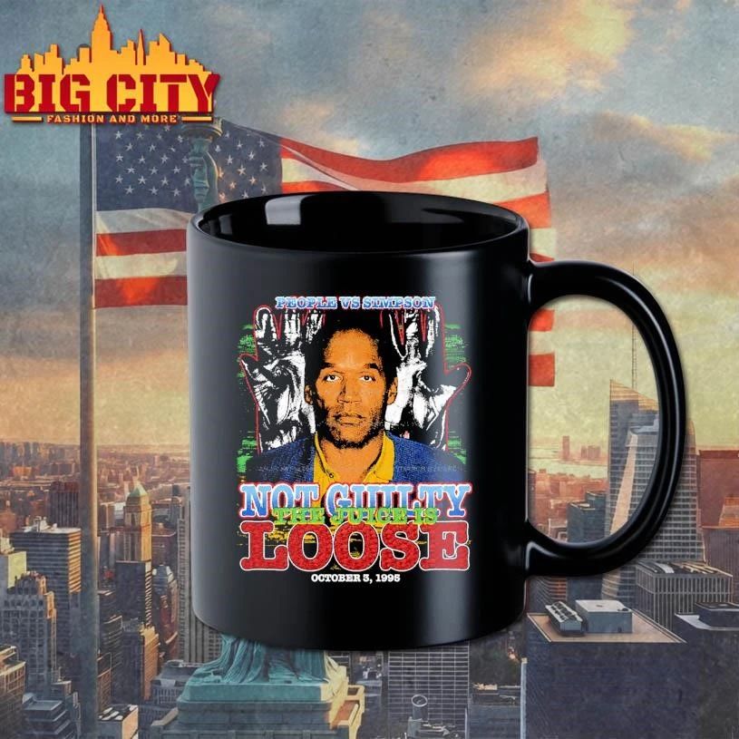 OJ Simpson People Vs Simpson Not Guilty The Juice Is Loose T-shirt