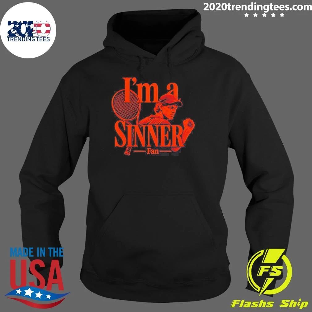Jannik Sinner I’m A Sinner Fan Tennis Player Shirt