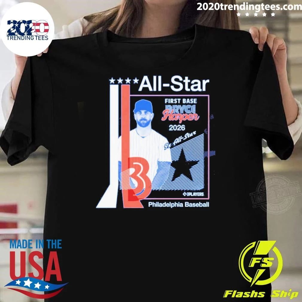 Bryce Harper Philadelphia Phillies 9x All-star 2026 Shirt