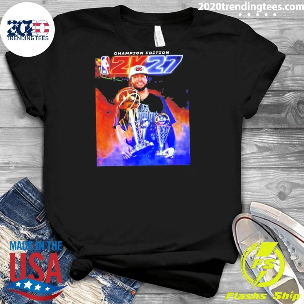 Jalen Brunson 2026 Nba 2k27 Champion Shirt