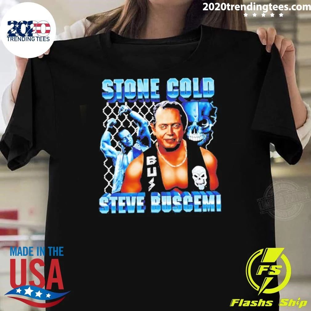 Stone Cold Steve Buscemi Wrestling Mashup Shirt