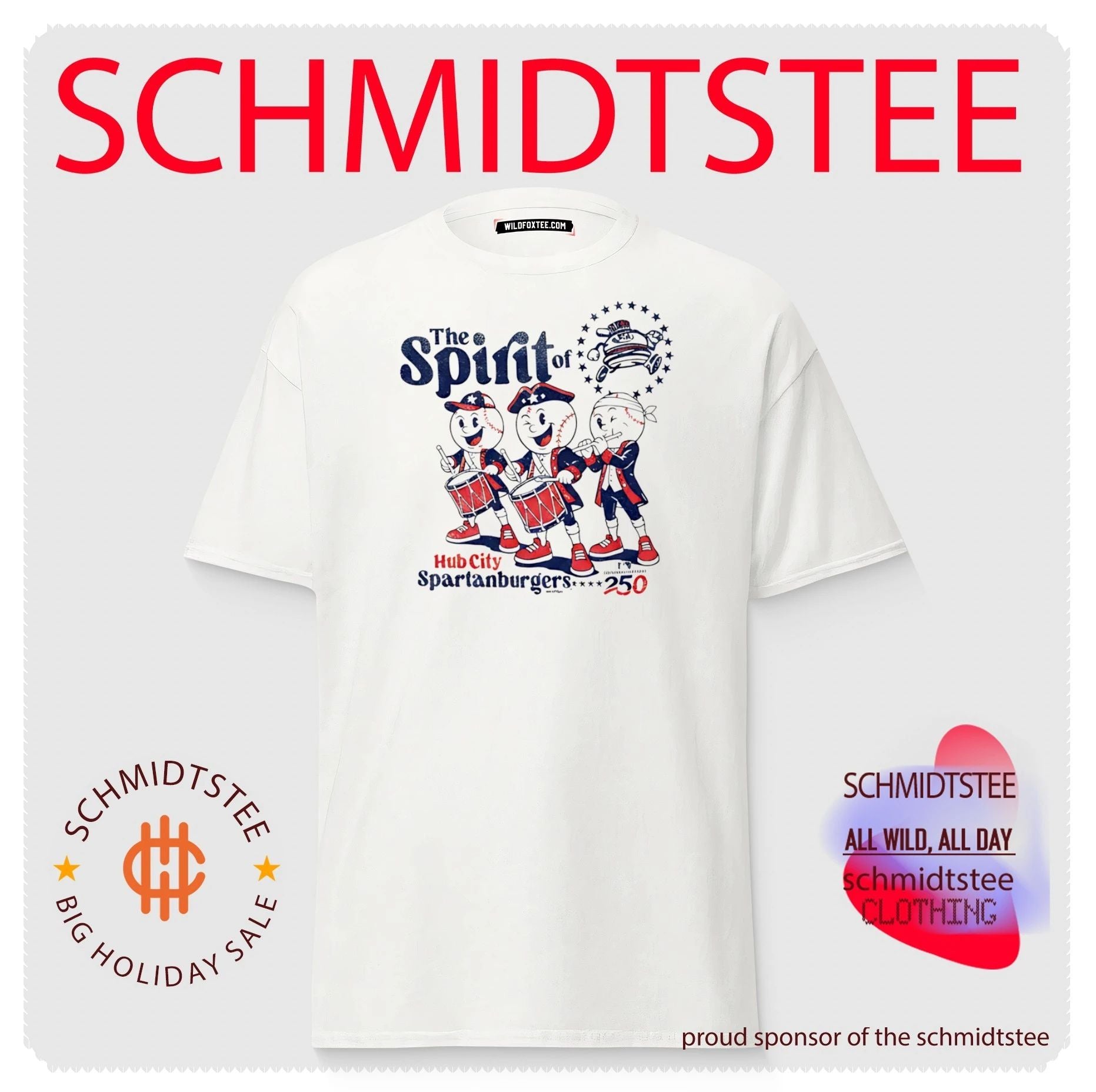 The Spirit of Hub City Spartanburgers 250 shirt