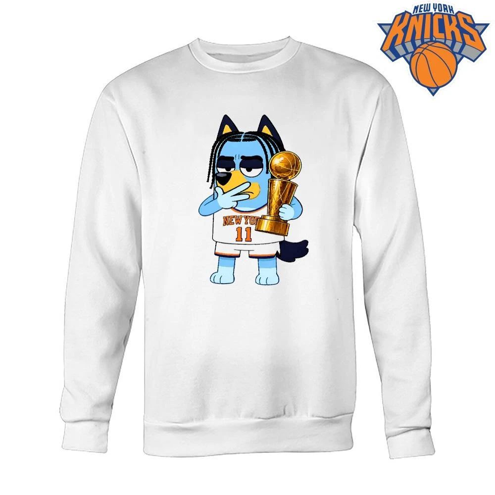 Bluey Character New York 11 Basketball Champion Trophy Shirt