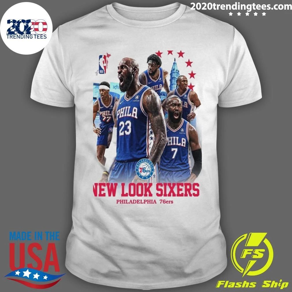 The New Look Sixers Philadelphia 76ers Nba 2026 Home Decor 2026 Shirt