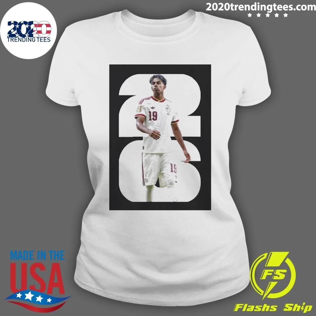 Lamine Yamal Spain Football World Cup 2026 Soccer Tee Shirt