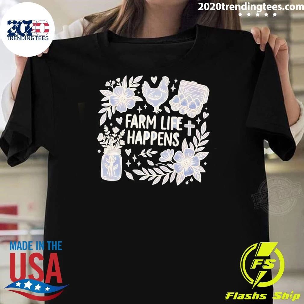 Farm Life Happens Vintage Shirt
