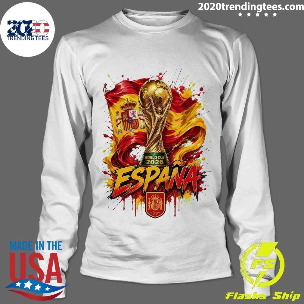 Espana World Cup 2026 Trophy Shirt