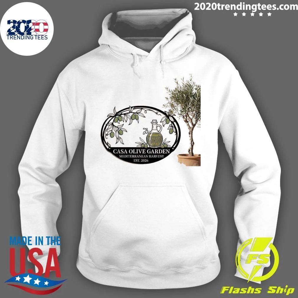 Casa Olive Garden Mediterranean Harvest Est. 2026 Shirt