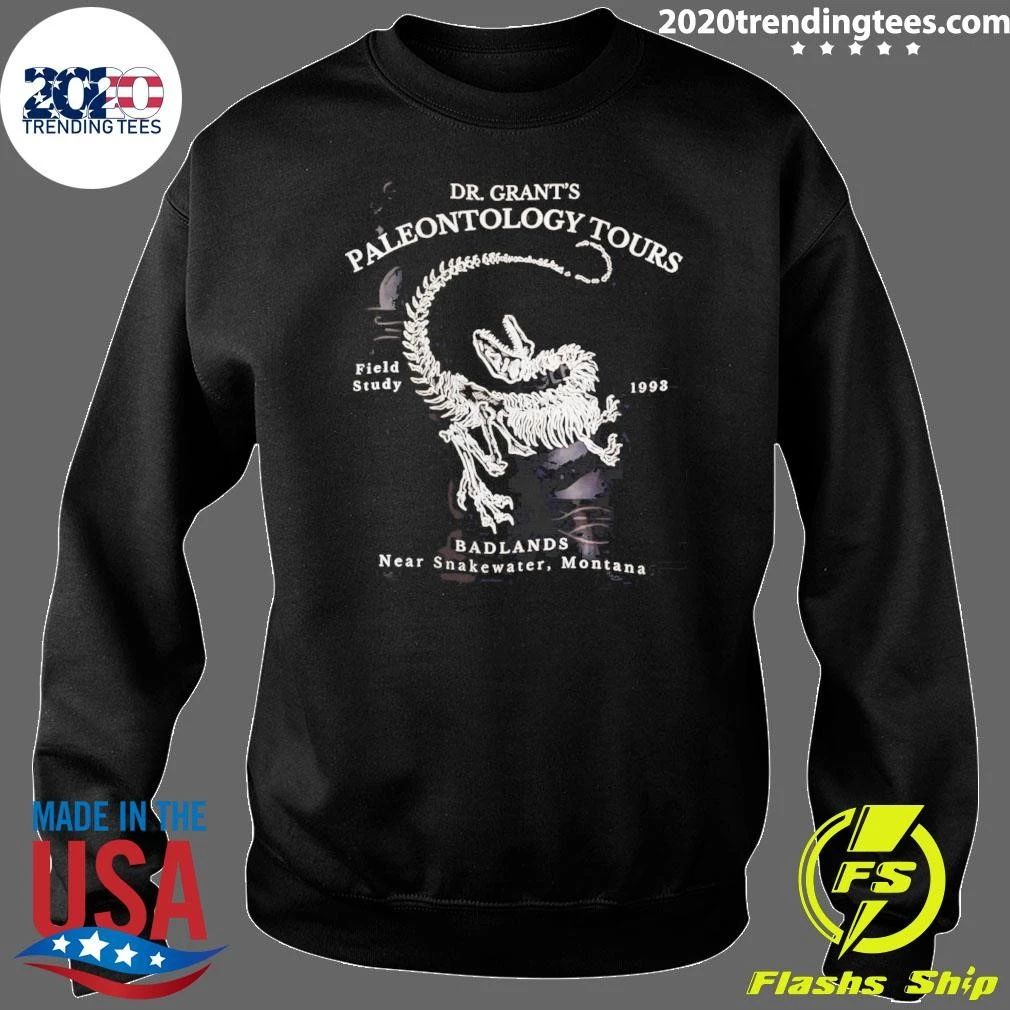 Dr. Grant’s Paleontology Tours Vintage Dinosaur Shirt