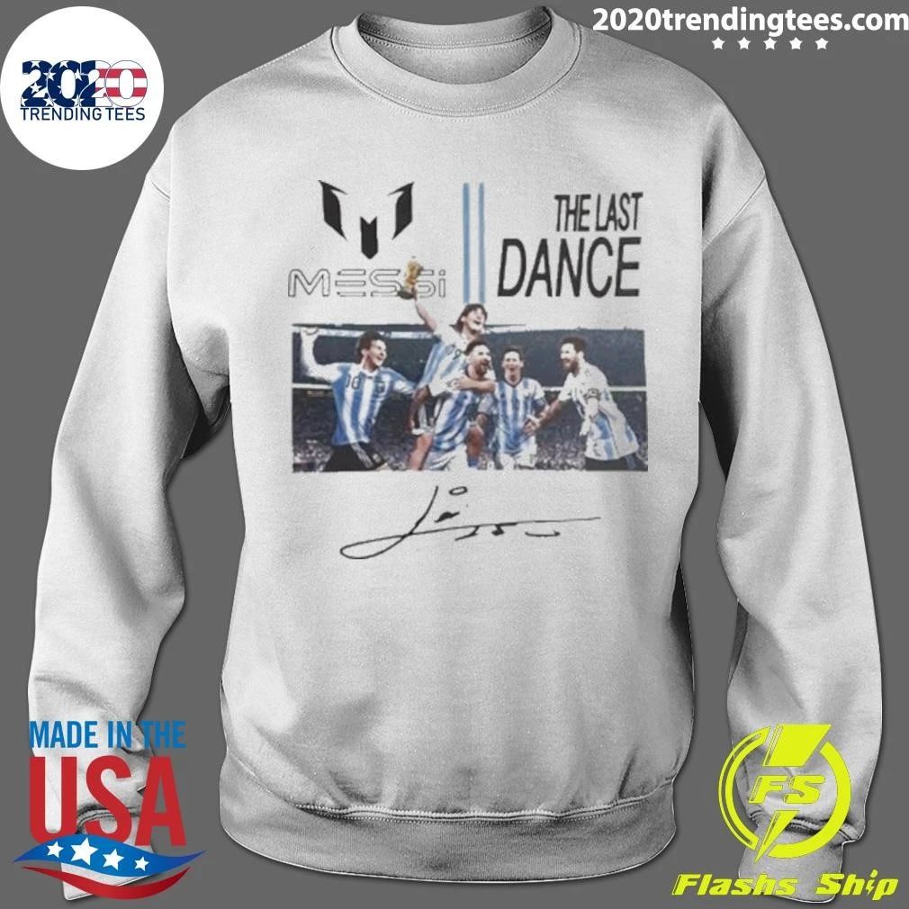 Messi The Last Dance World Cup 2026 Final The Evolution Signature Shirt