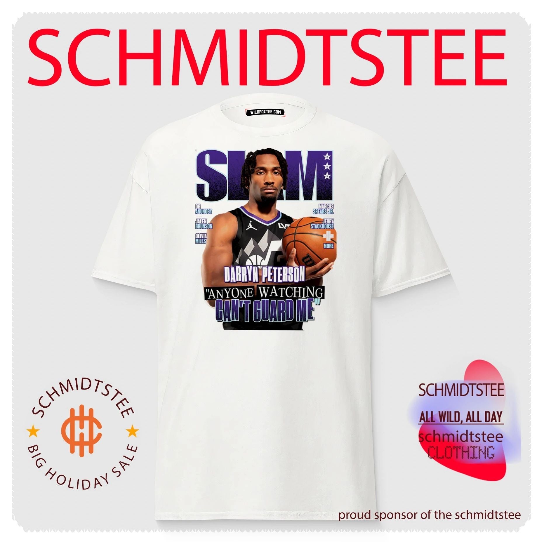Darryn Peterson Slam Magazine Anyone Watching Can’t Guard Me shirt