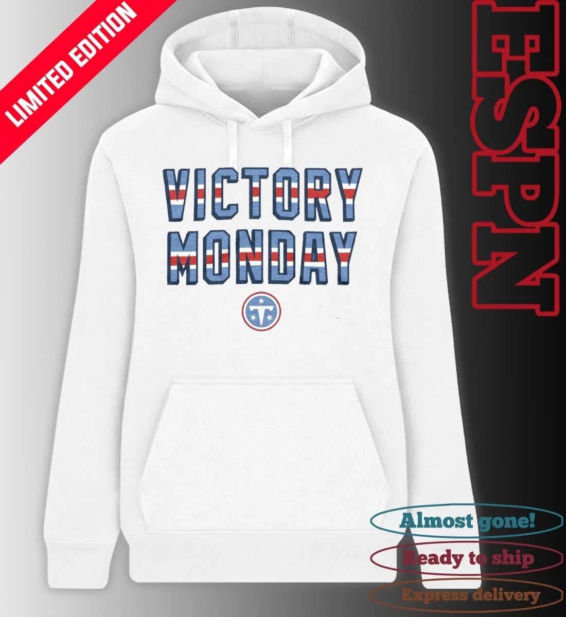 Tennessee Titans New Logo Victory Monday Shirt