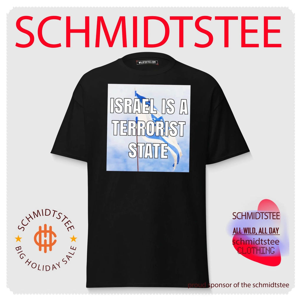 Israel is a terrorist State flag shirt