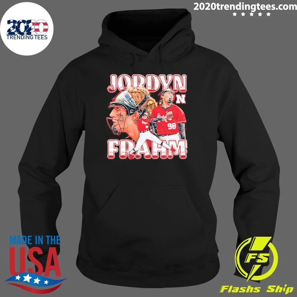 Jordyn Frahm Nebraska Cornhuskers Softball Collage Shirt