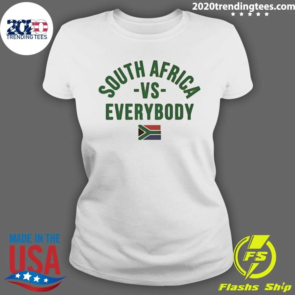 South Africa vs Everybody Patriotic shirt