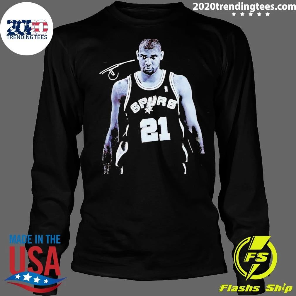 San Antonio Spurs Tim Duncan Ultimate Player Signature Shirt