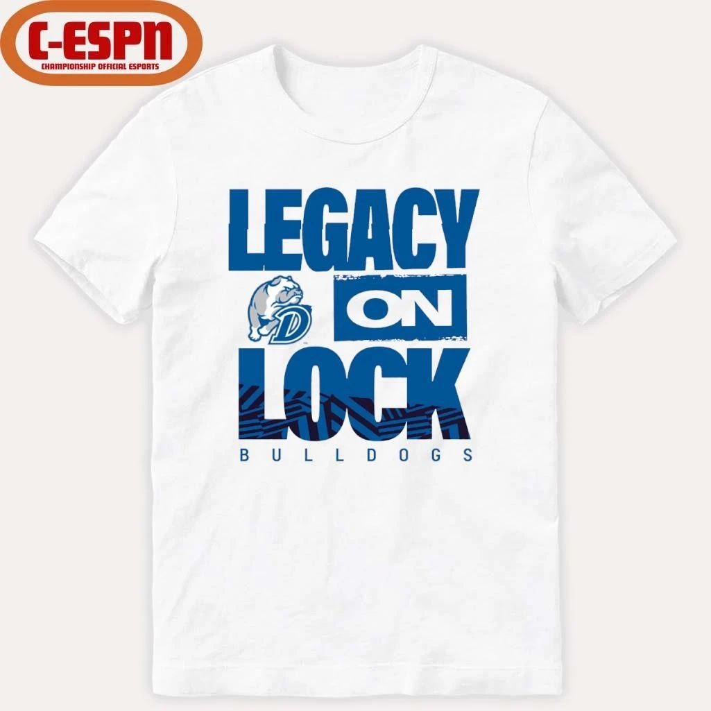 Drake Men’s Basketball Legacy On Lock Bench T-Shirt