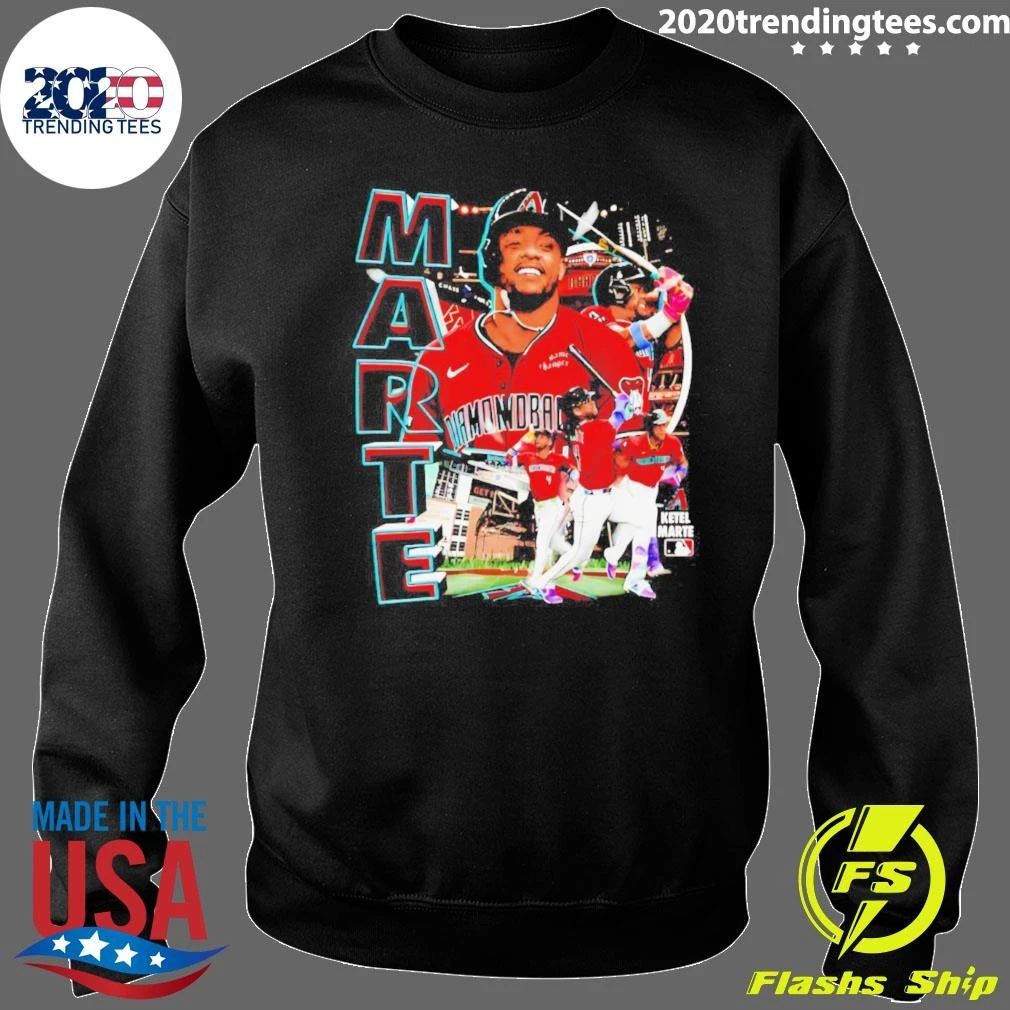 Ketel Marte Arizona Diamondbacks Player Collage Shirt